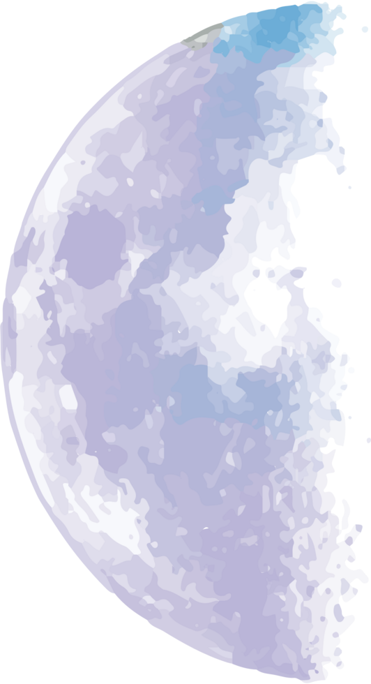 Moon phase vector