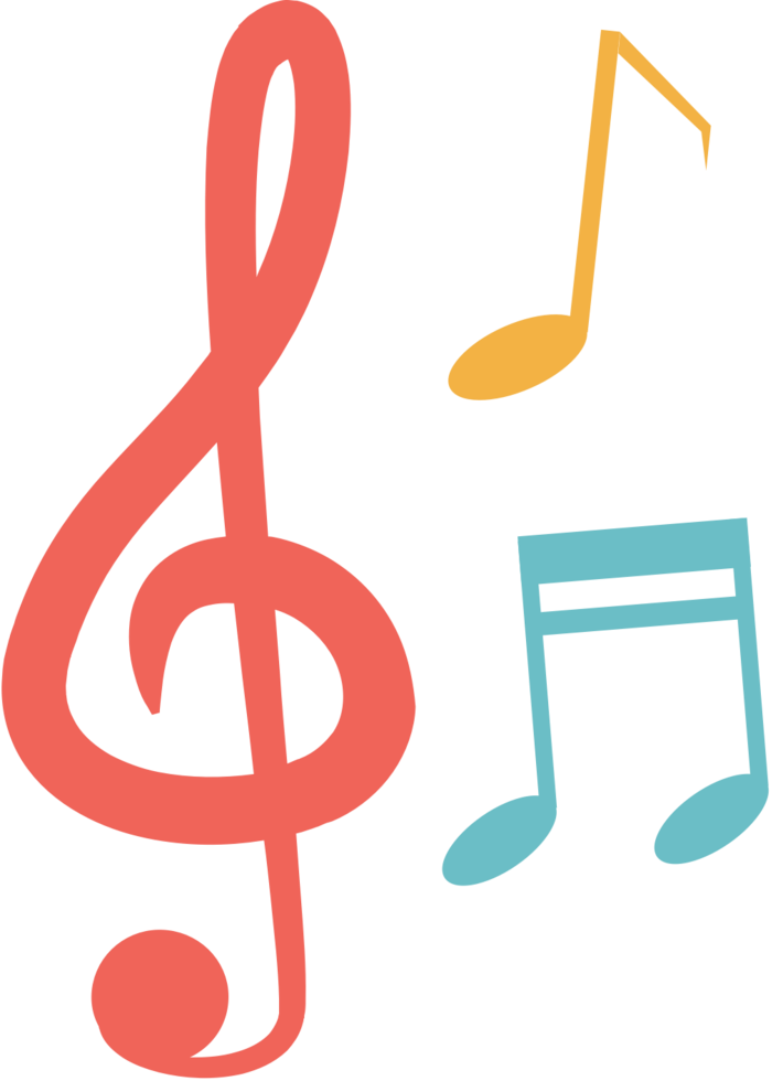 Music note vector