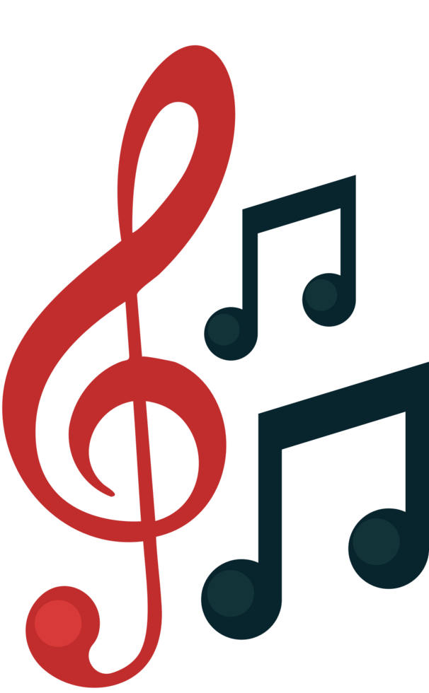 Music note vector
