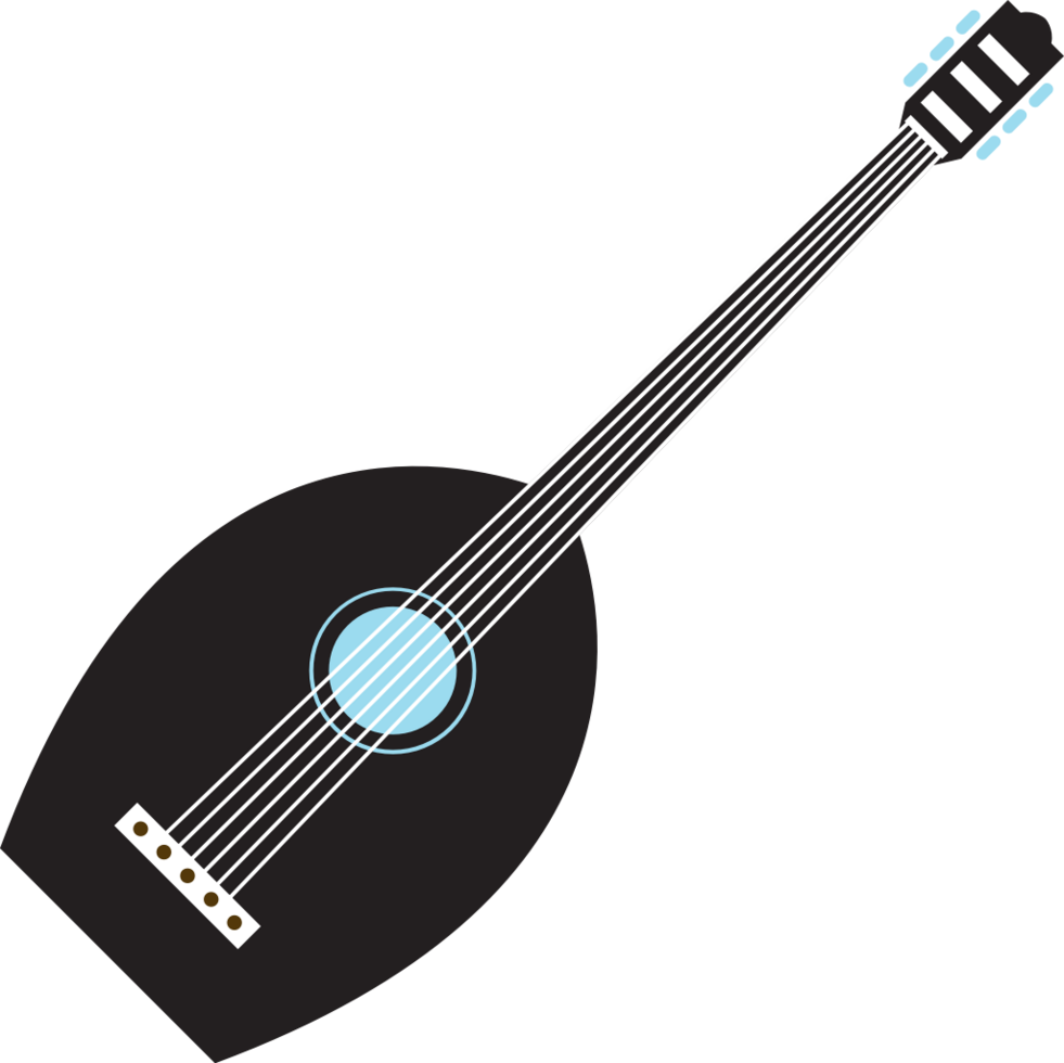 Music instrument guitar vector