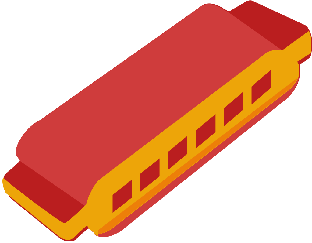 Music instrument harmonica 36650895 Vector Art at Vecteezy