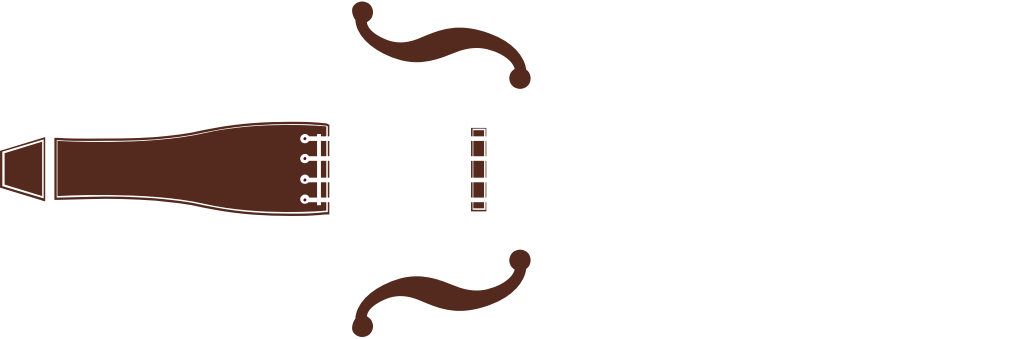 Music instrument simple violin vector