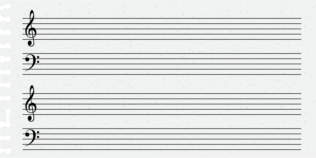 Music sheet vector