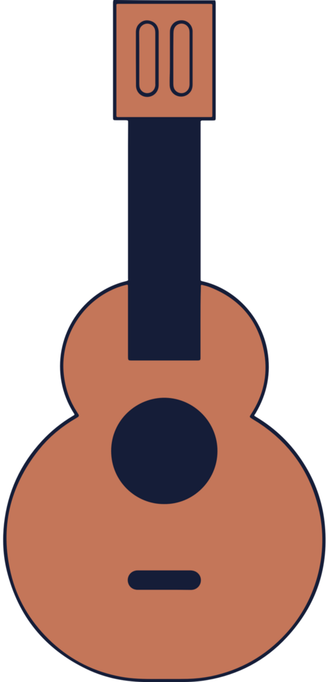 Music instrument guitar vector
