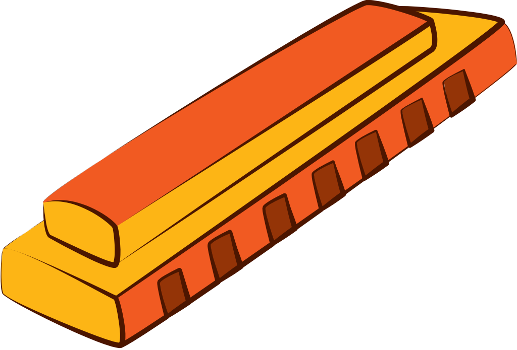 Music instrument harmonica 36651017 Vector Art at Vecteezy