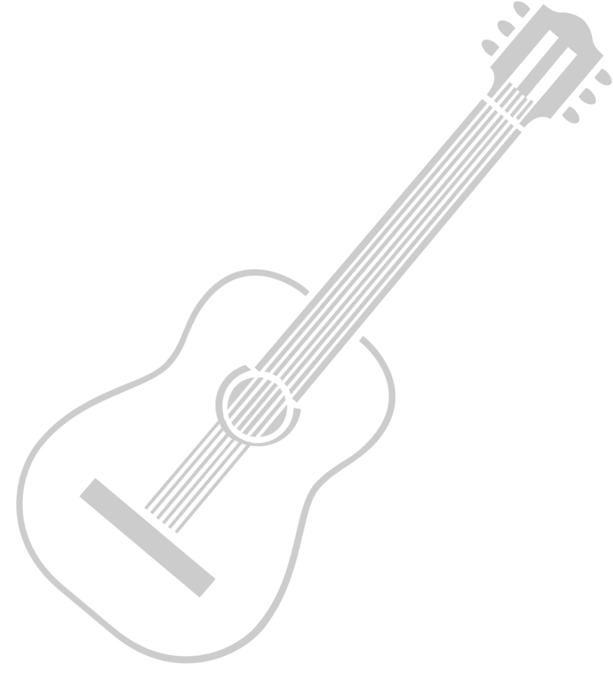 Music instrument guitar vector