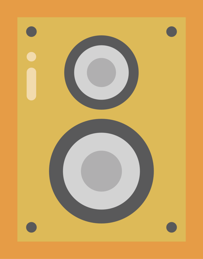 Music speaker vector