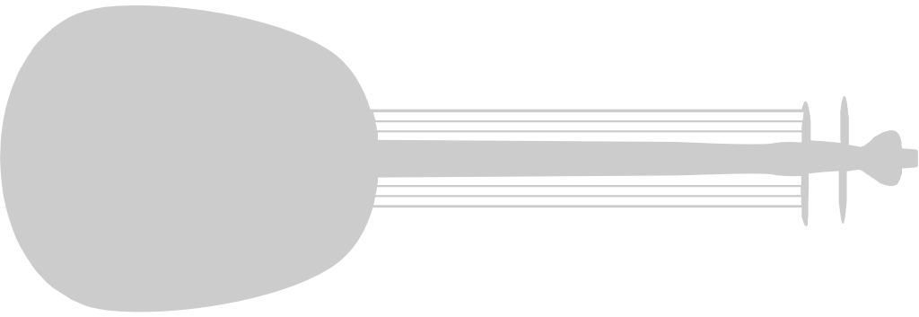 Music instrument banjo vector