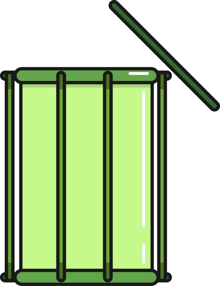 Percussion instrument snare drum vector