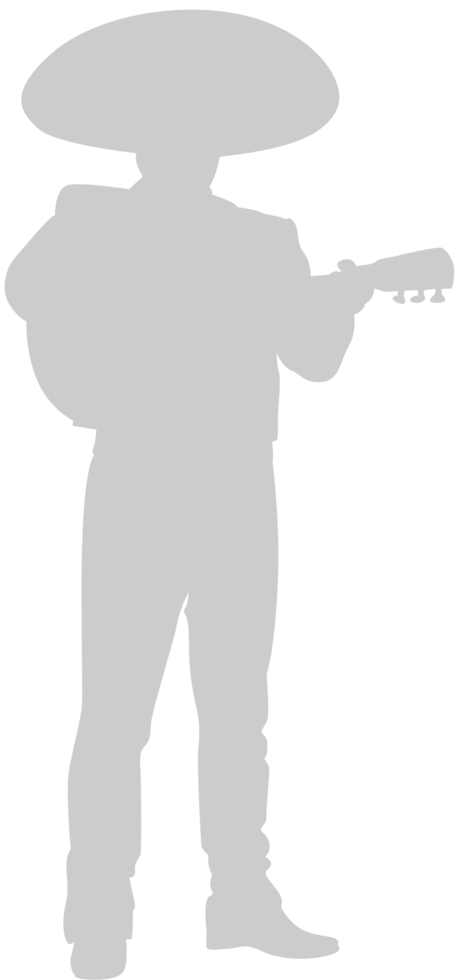 Mariachi player vector