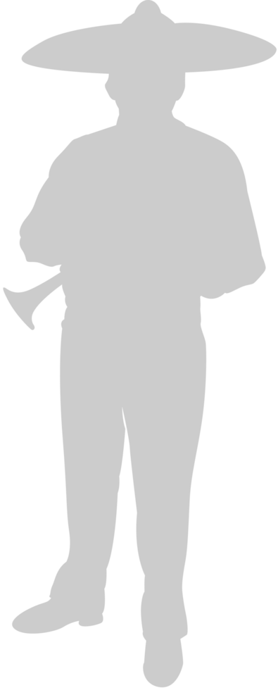 Mariachi player vector