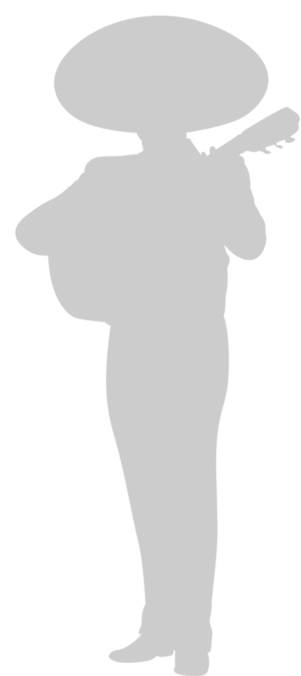 Mariachi player vector