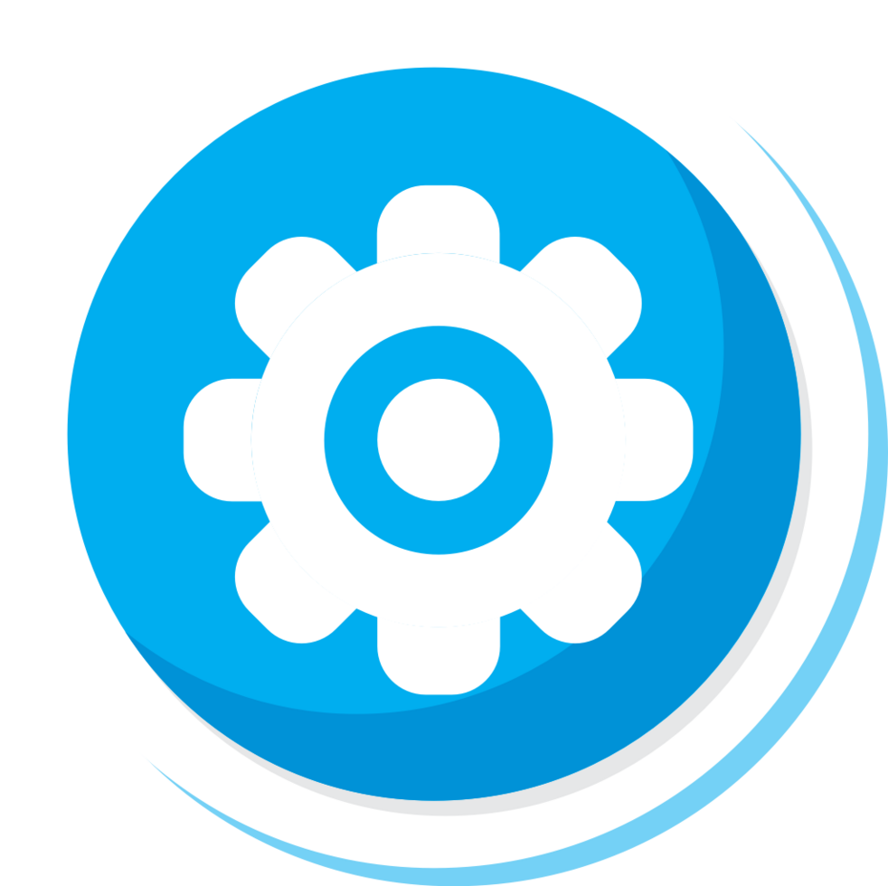 Music player button setting vector