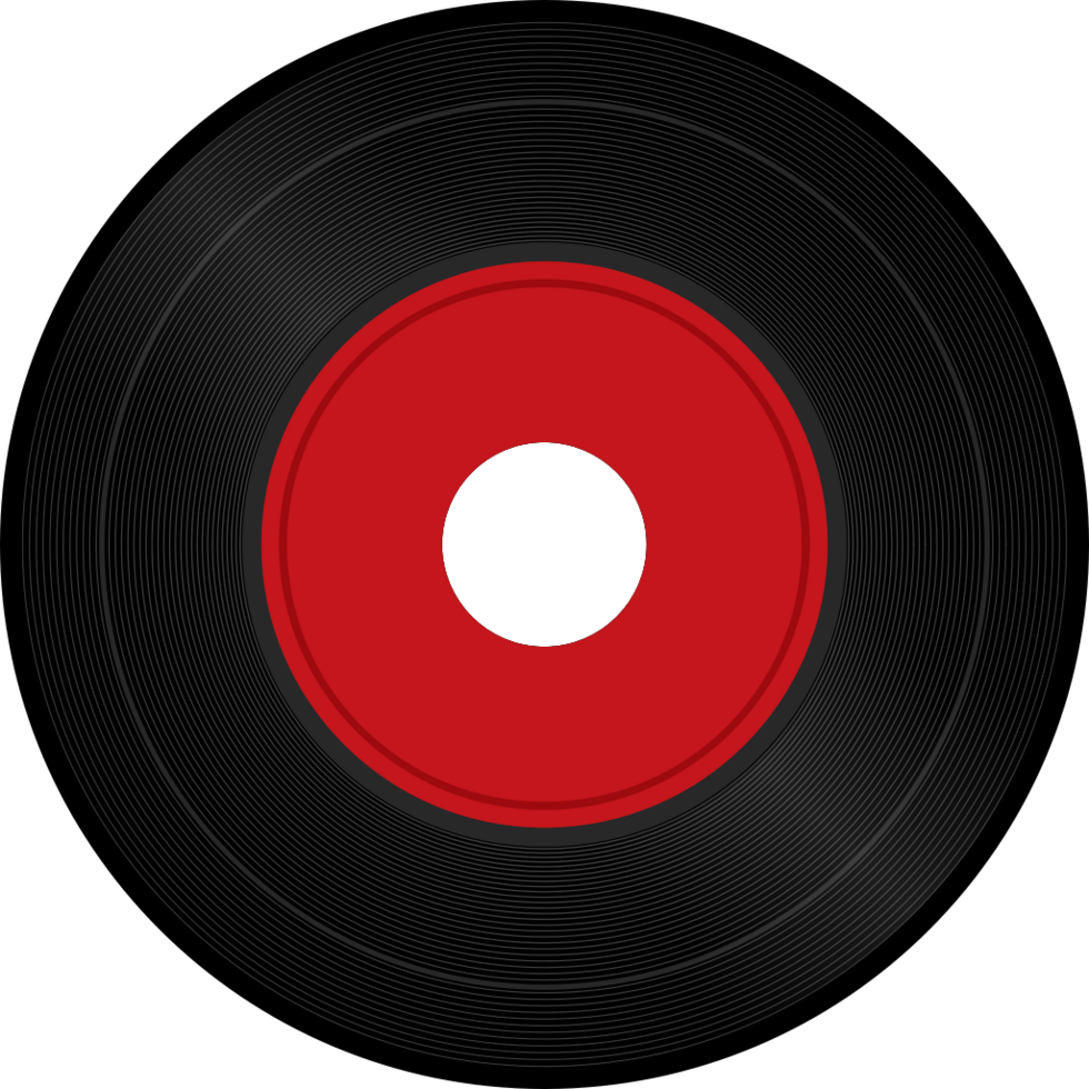 Vinyl record disc vector