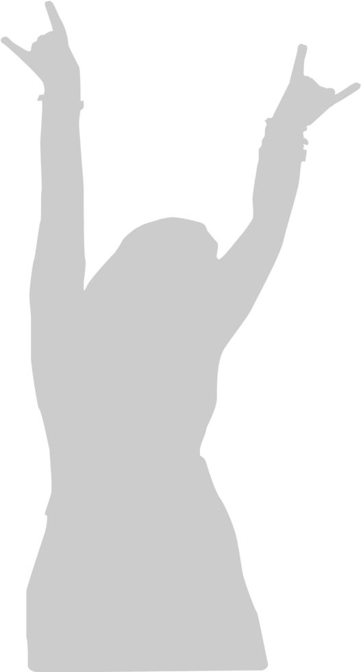 Dancing girl vector