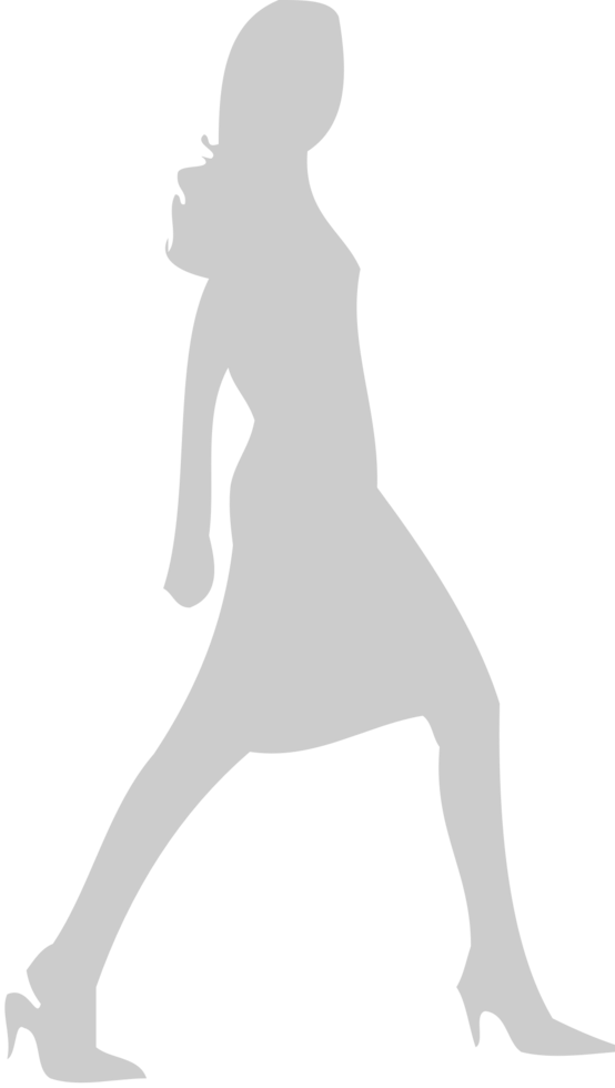 Dancing girl vector