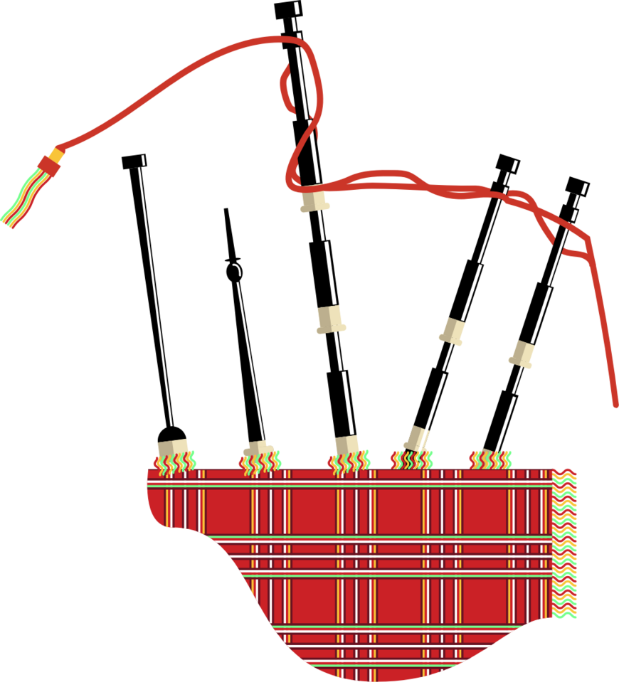 Music instrument bagpipes 36651737 Vector Art at Vecteezy
