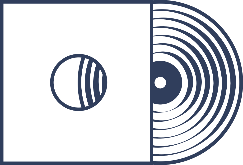 Vinyl record vector