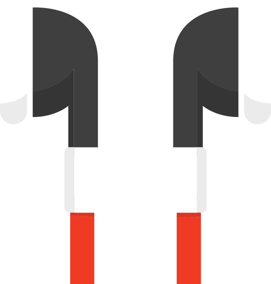 Music equipment earphone vector