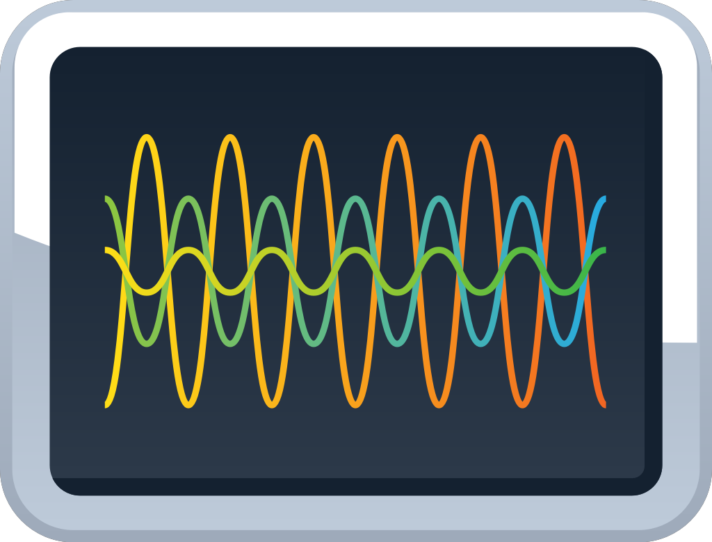 Sound bar button vector