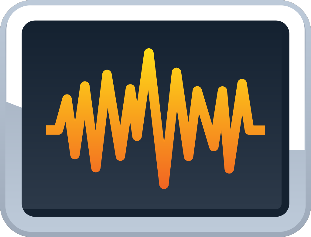 Sound bar button vector