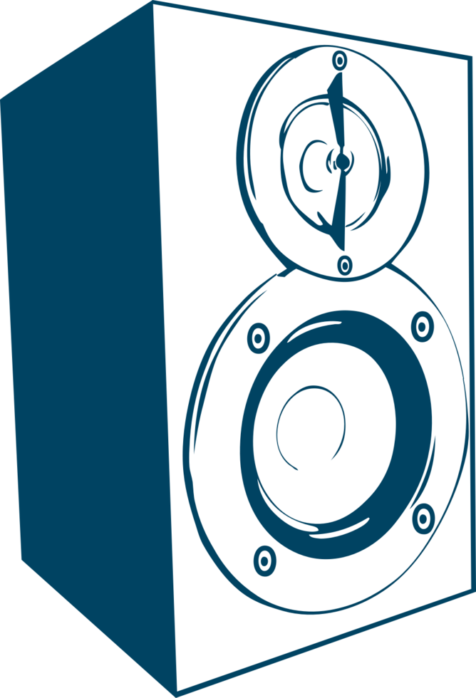 Music speaker vector