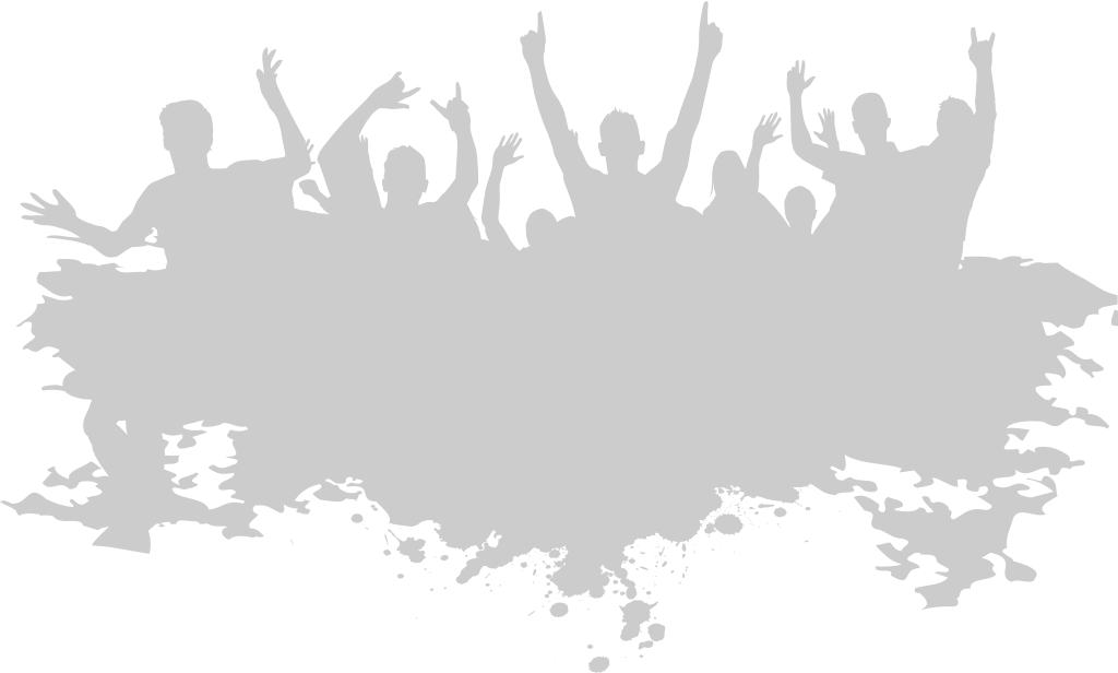 Dancing crowd vector