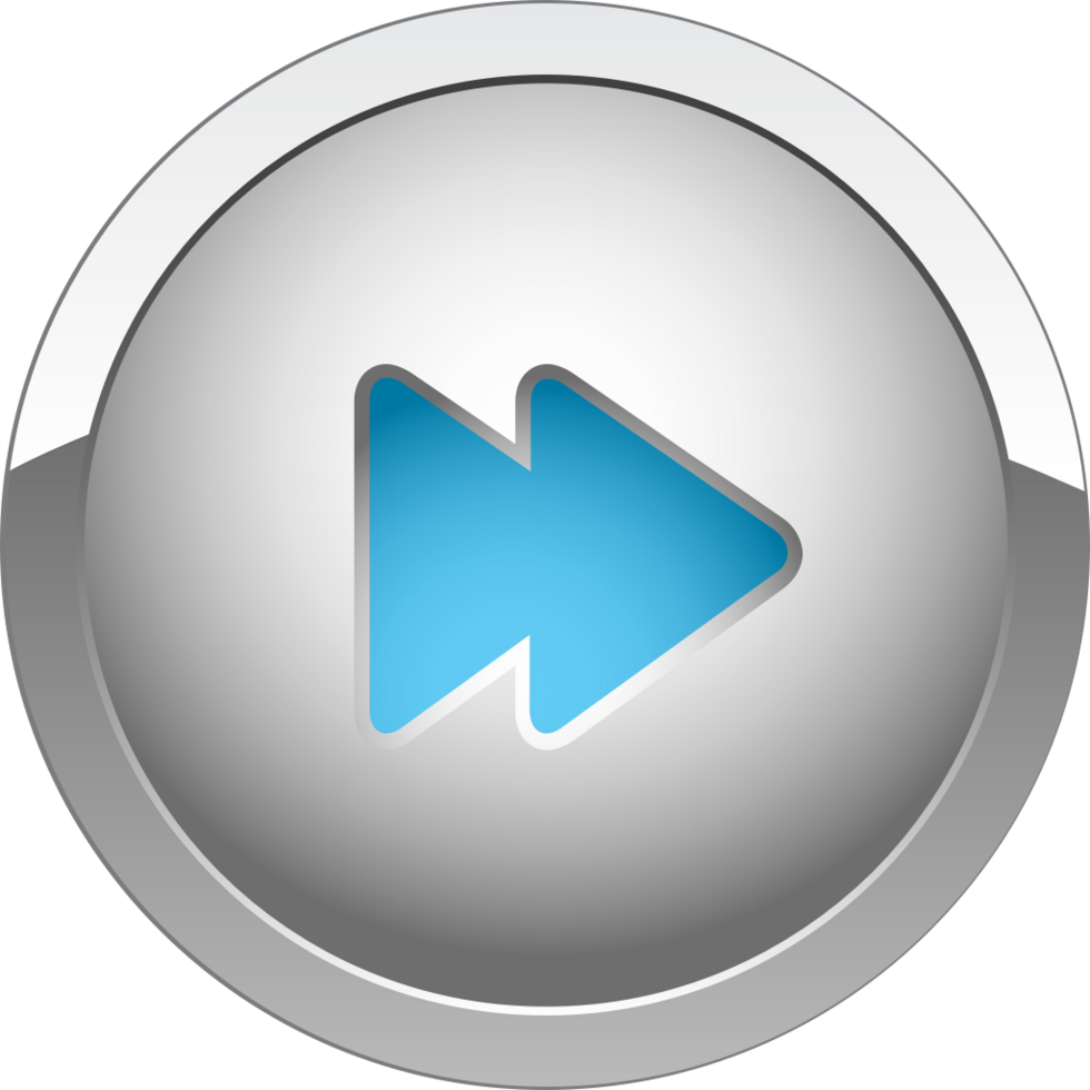 Music button forward vector