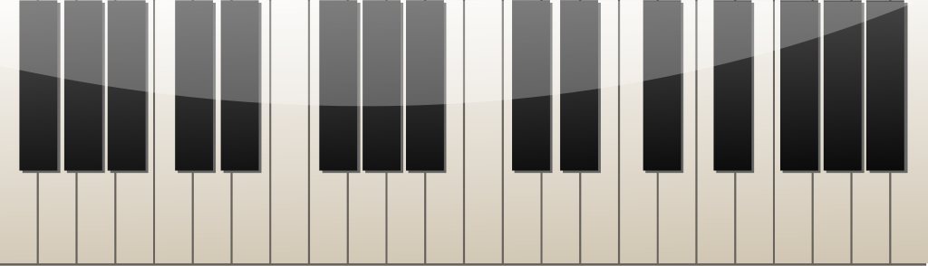 Keyboard tuts vector
