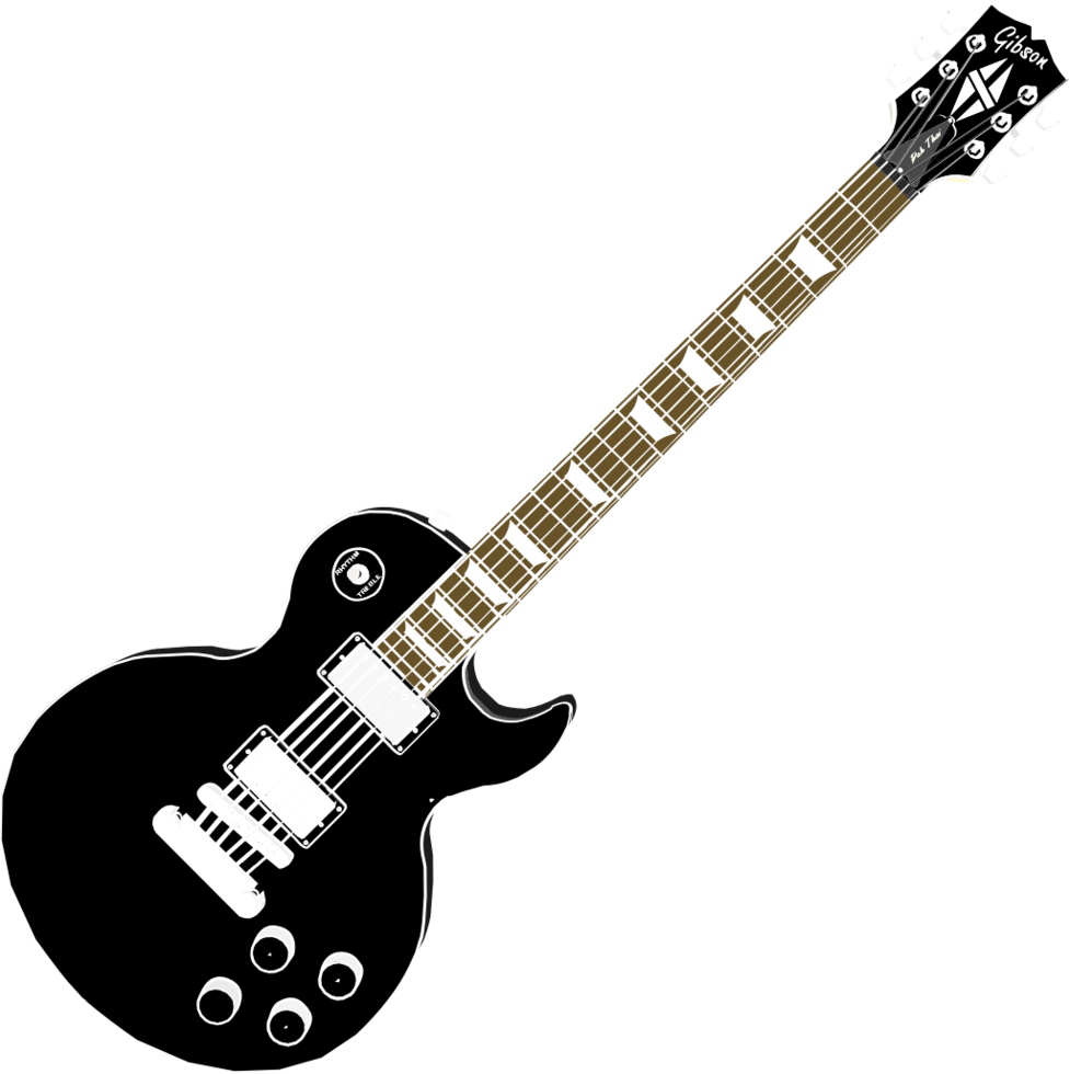 Electric guitar vector