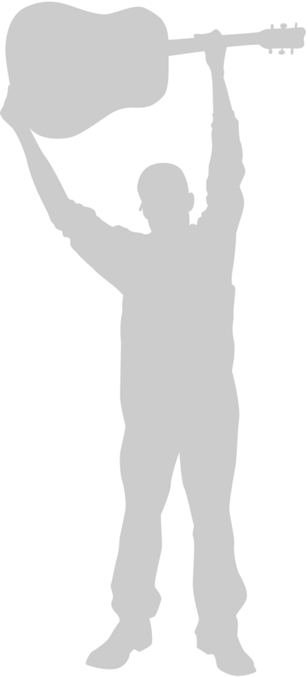 Guitarist vector