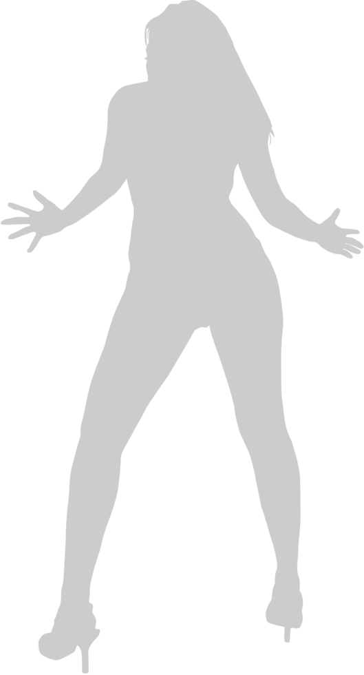 Dancing women vector
