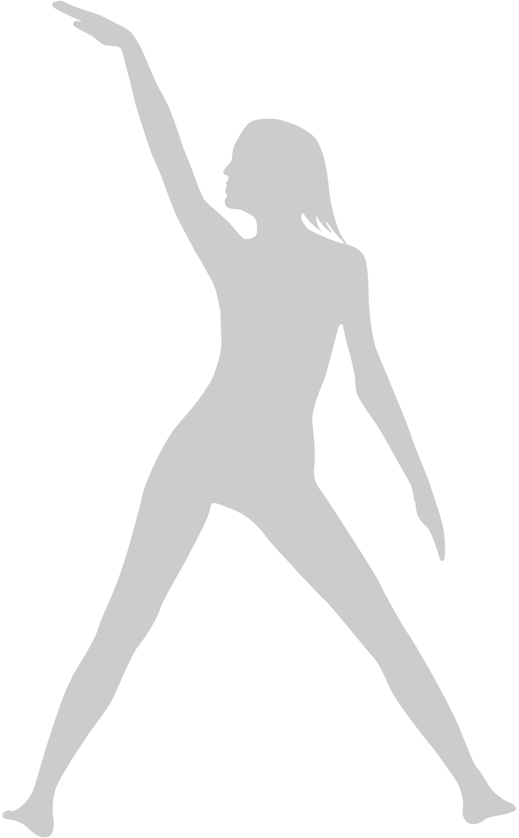 mujeres bailando 36652100 Vector en Vecteezy