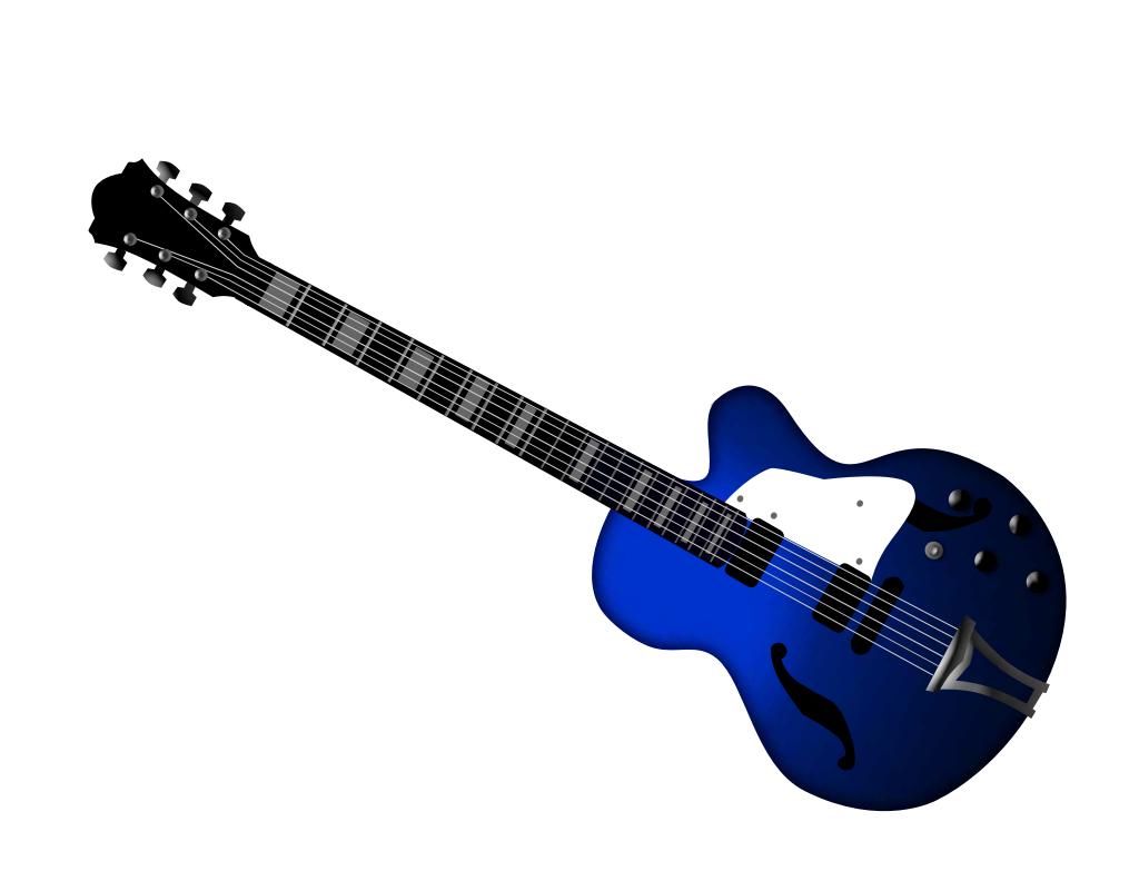 Electric guitar vector