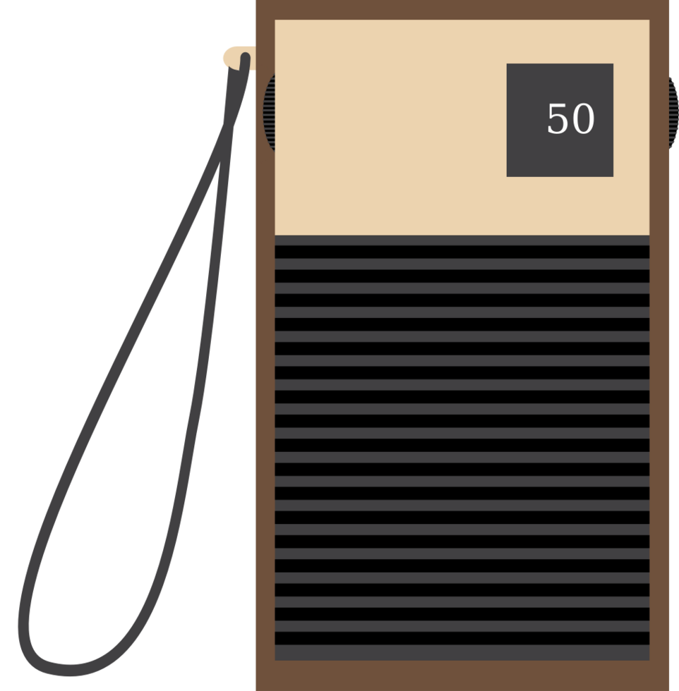 Old transistor radio  vector