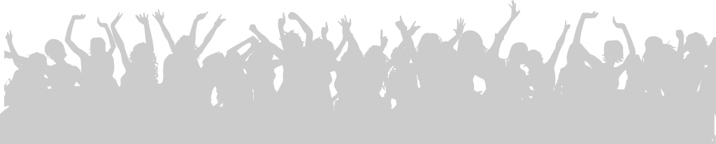 Dancing crowds vector