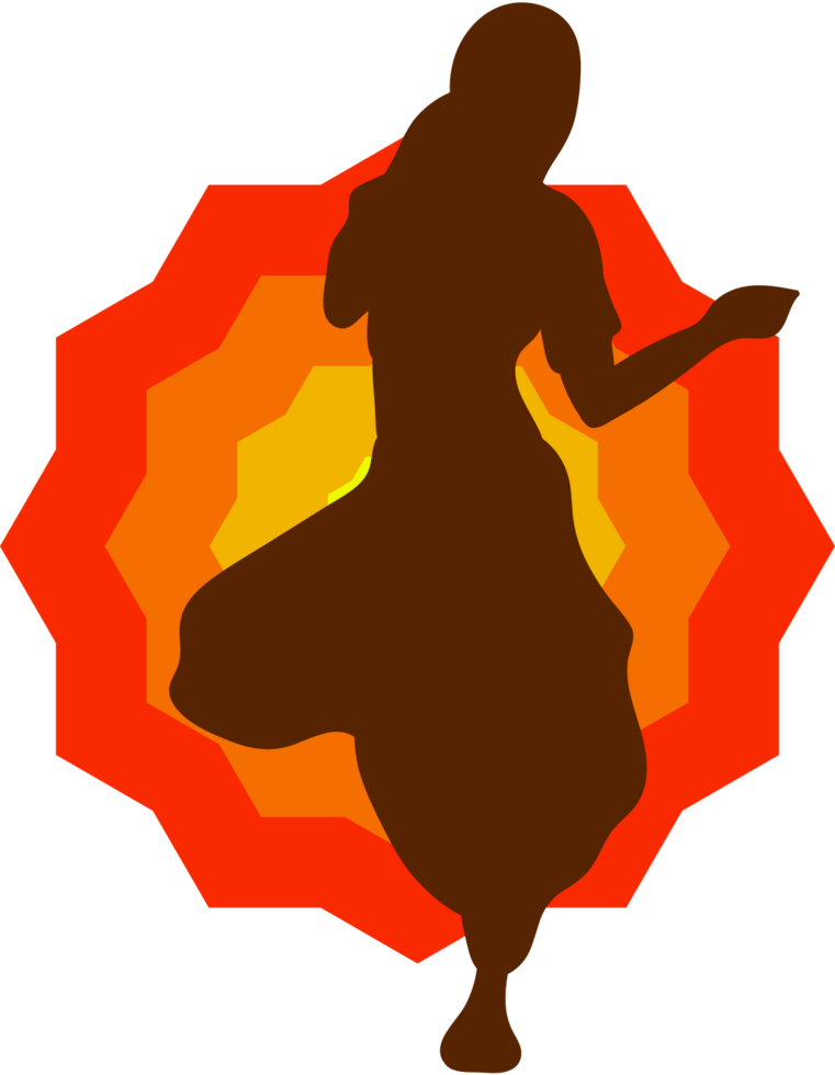 Bollywood dance vector