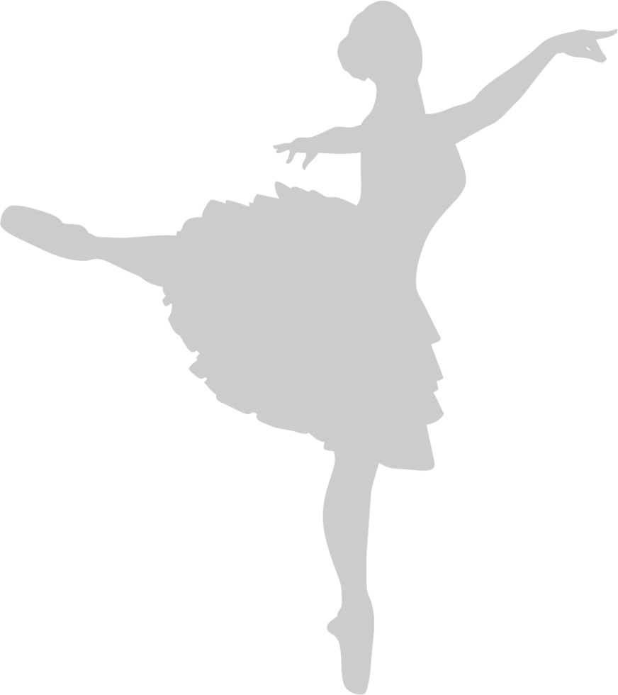 Dancing ballerina  vector