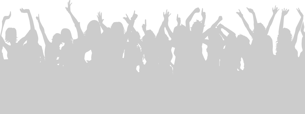 Dancing crowds vector