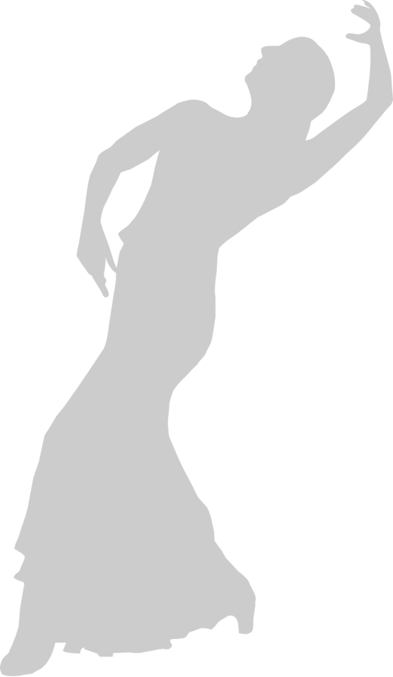 bailarina de flamenco vector