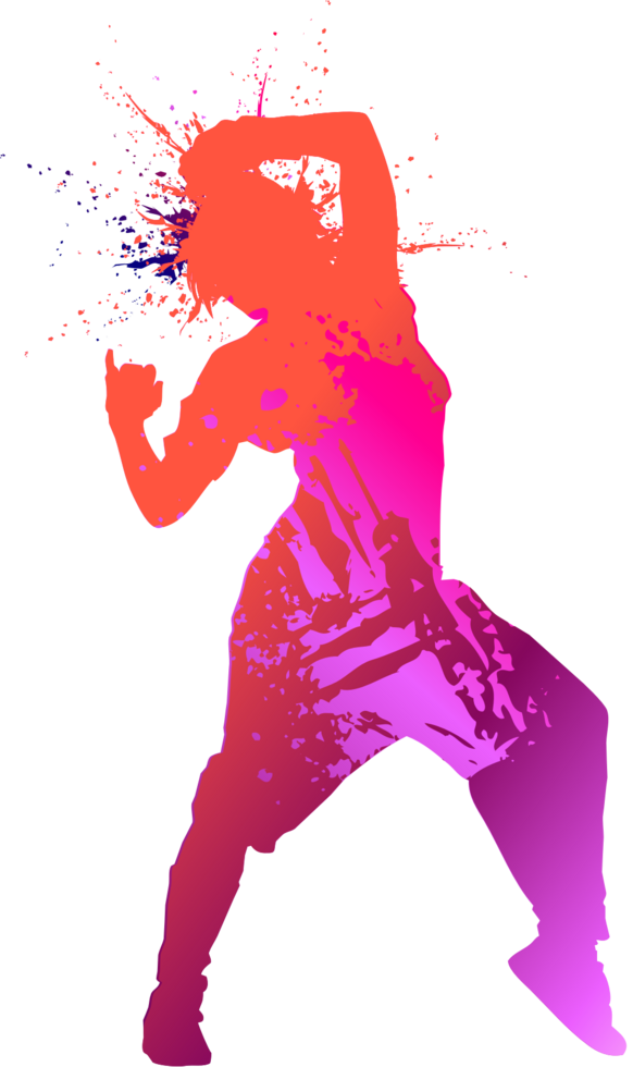 Dancing women vector