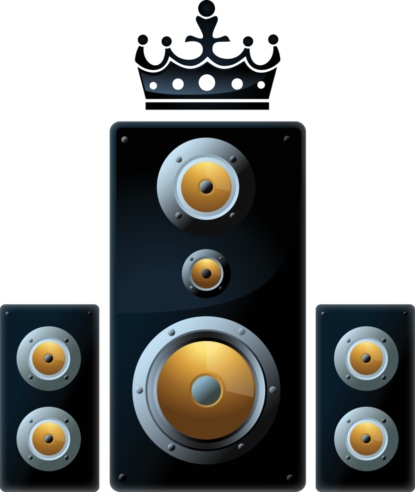King of speaker vector