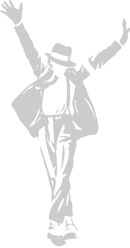King of pop vector