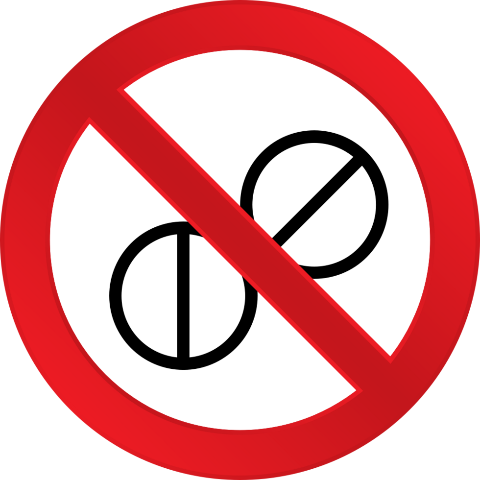 No pills vector