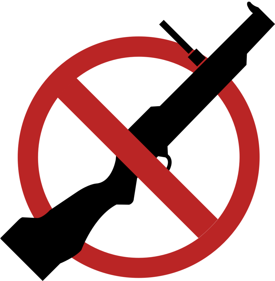 No firearms vector