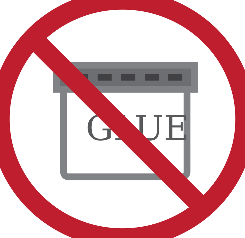 No drugs glue vector