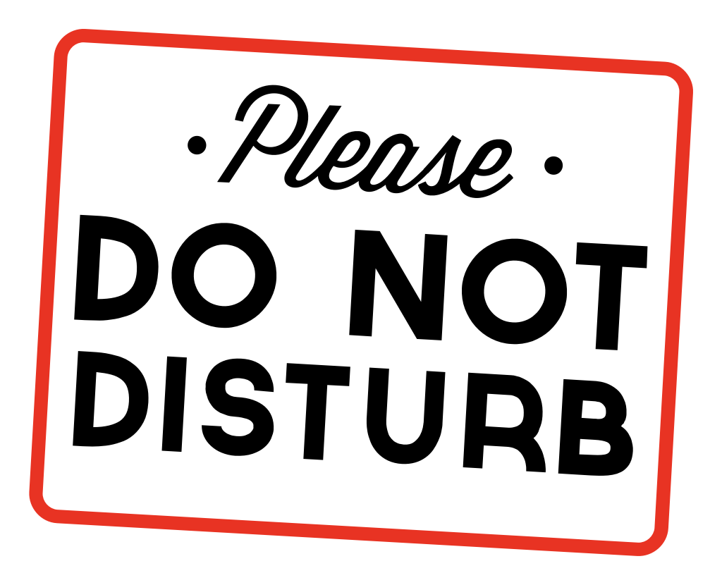 Do not disturb vector