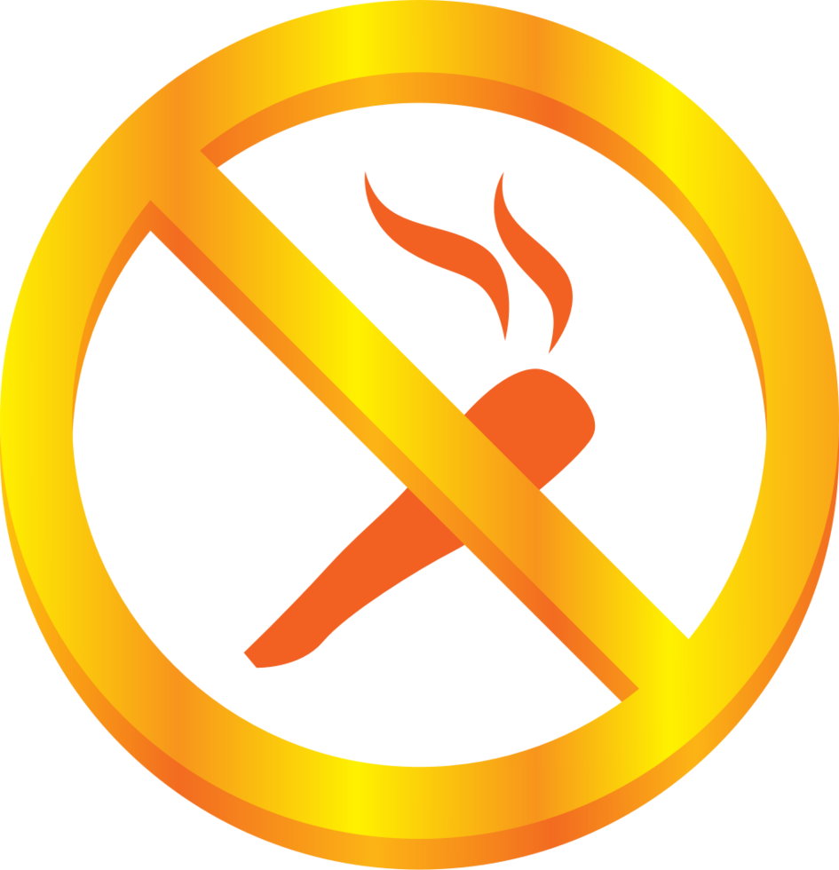 No drugs sign gold weed vector