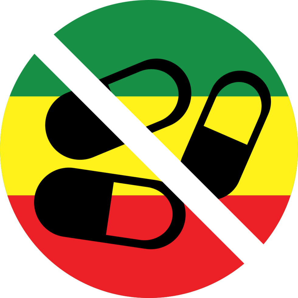 No drugs pills vector