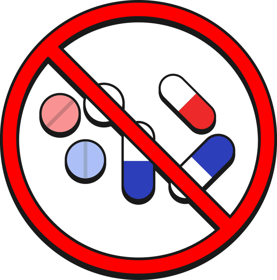 No drugs ecstacy vector